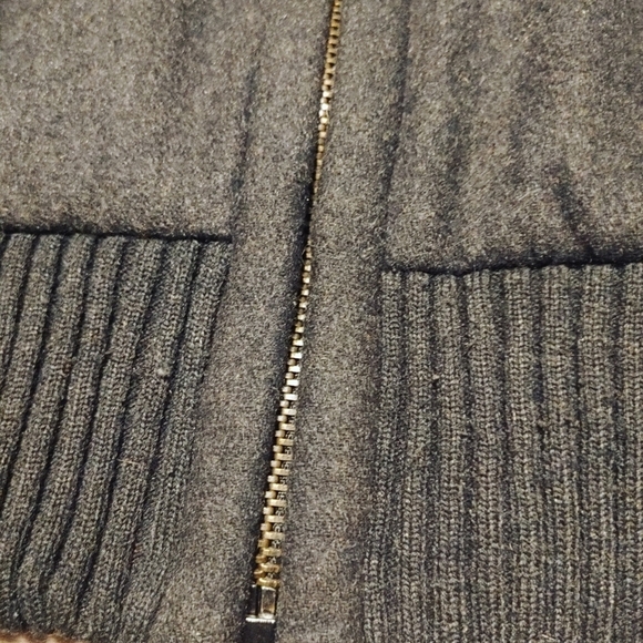 Zara Basic Wool women's winter,‎ Fall, Spring jacket gray XS - Picture 5 of 11